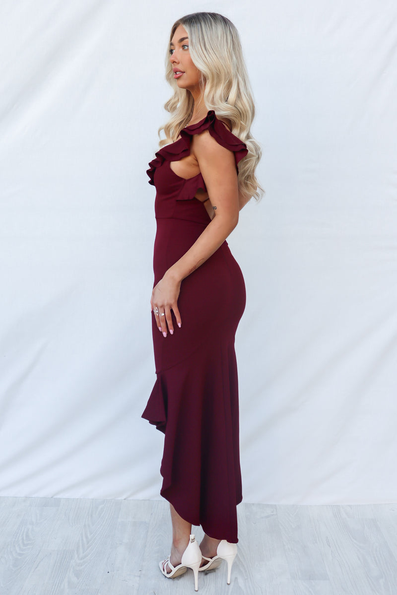 Showstopper Formal Gown - Plum