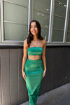 Tisha Midi Dress - Green