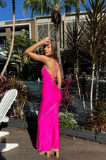 Joan Maxi Dress - Fuchsia