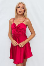 Adorn Mini Dress - Red