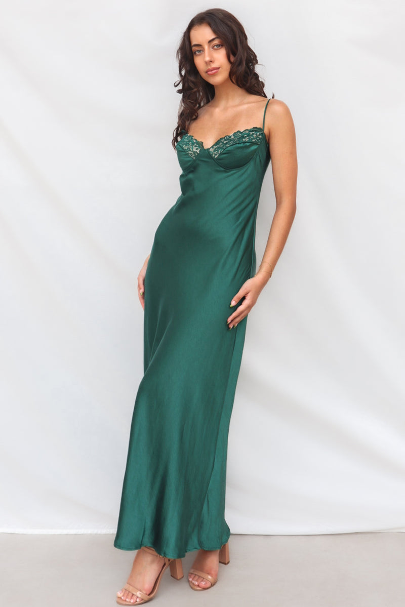 Alder Maxi Dress - Emerald