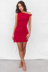 Alma Mini Dress - Red