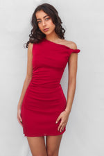 Alma Mini Dress - Red