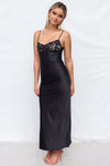 Aniyah Maxi Dress - Black