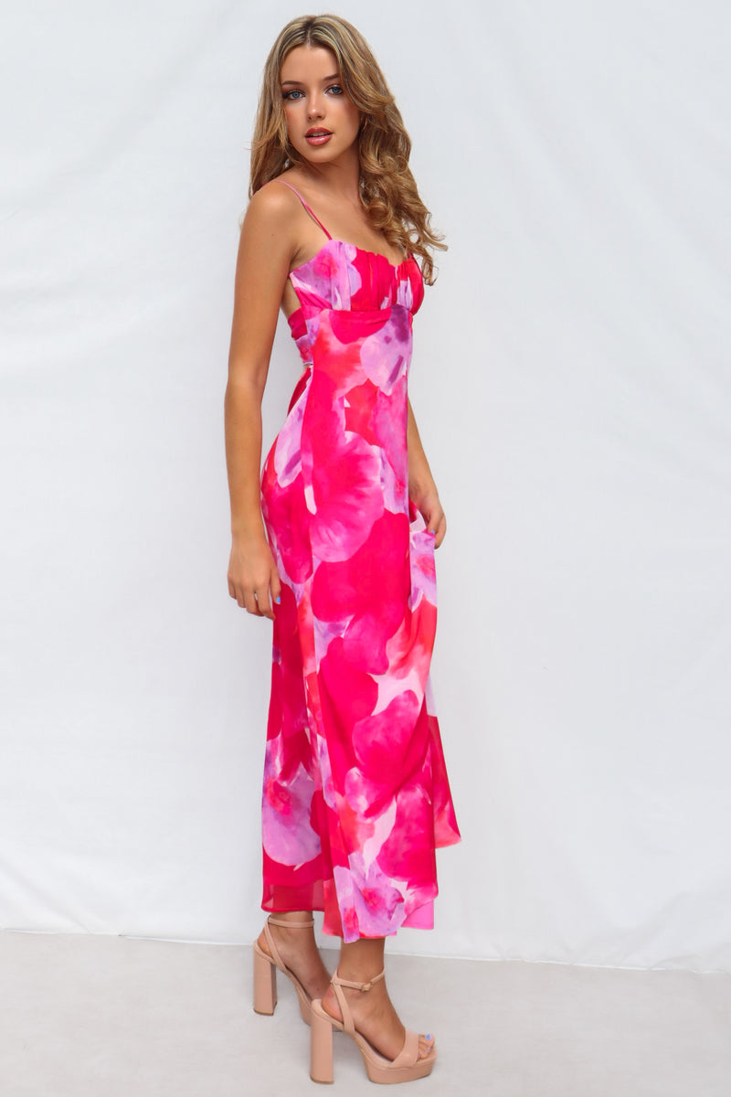 Anna Maxi Dress - Pink
