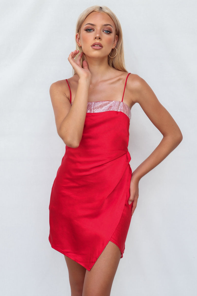 Calvary Mini Dress - Red