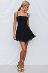 Catalina Mini Dress - Black