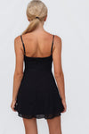 Catalina Mini Dress - Black