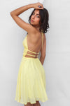 Cherish Mini Dress - Yellow