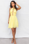 Cherish Mini Dress - Yellow