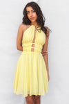 Cherish Mini Dress - Yellow