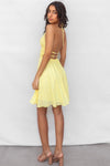 Cherish Mini Dress - Yellow