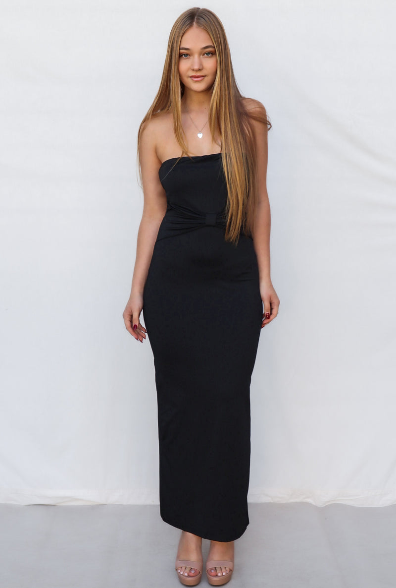 Coraline Maxi Dress - Black