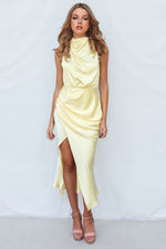Diaz Midi Dress - Yellow