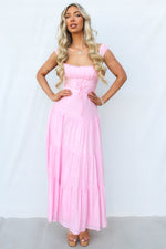 Dovie Maxi Dress - Pink