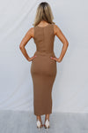 Edith Maxi Dress - Beige