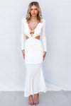 Electra Maxi Dress - White