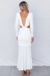 Electra Maxi Dress - White