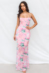 Ellis Maxi Dress - Pink Floral