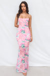 Ellis Maxi Dress - Pink Floral