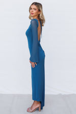Esther Maxi Dress - Blue