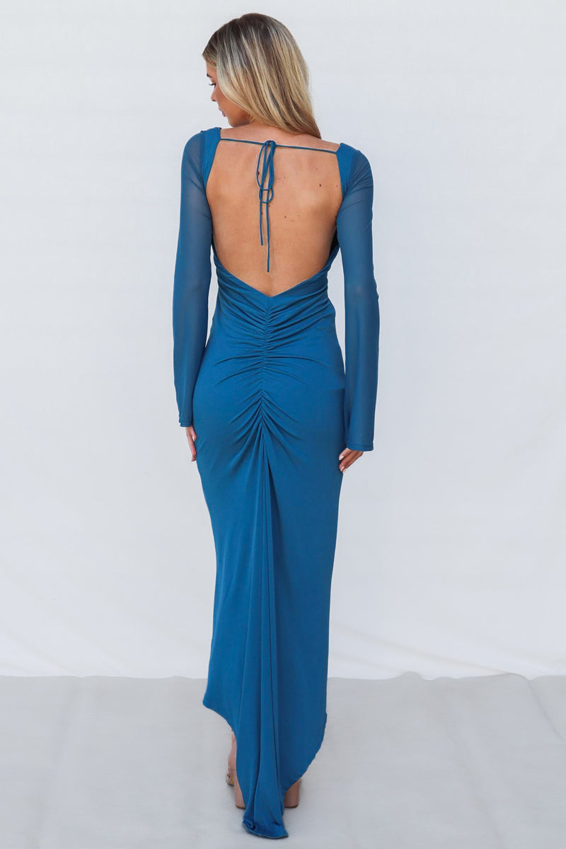 Esther Maxi Dress - Blue