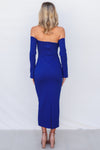 Everton Midi Dress - Cobalt Blue