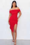 Femme Fatale Dress - Red