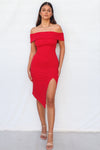 Femme Fatale Dress - Red