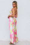 Haru Maxi Dress - Pink Multi