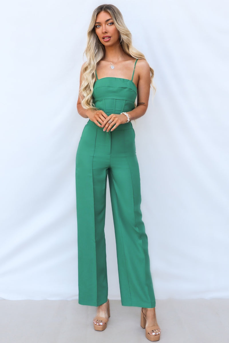 Huntar Set Top - Green