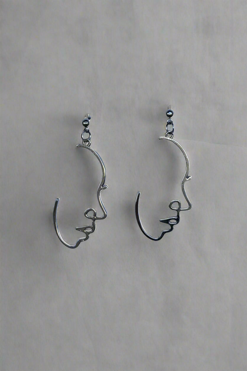 Stacy Earrings - Silver