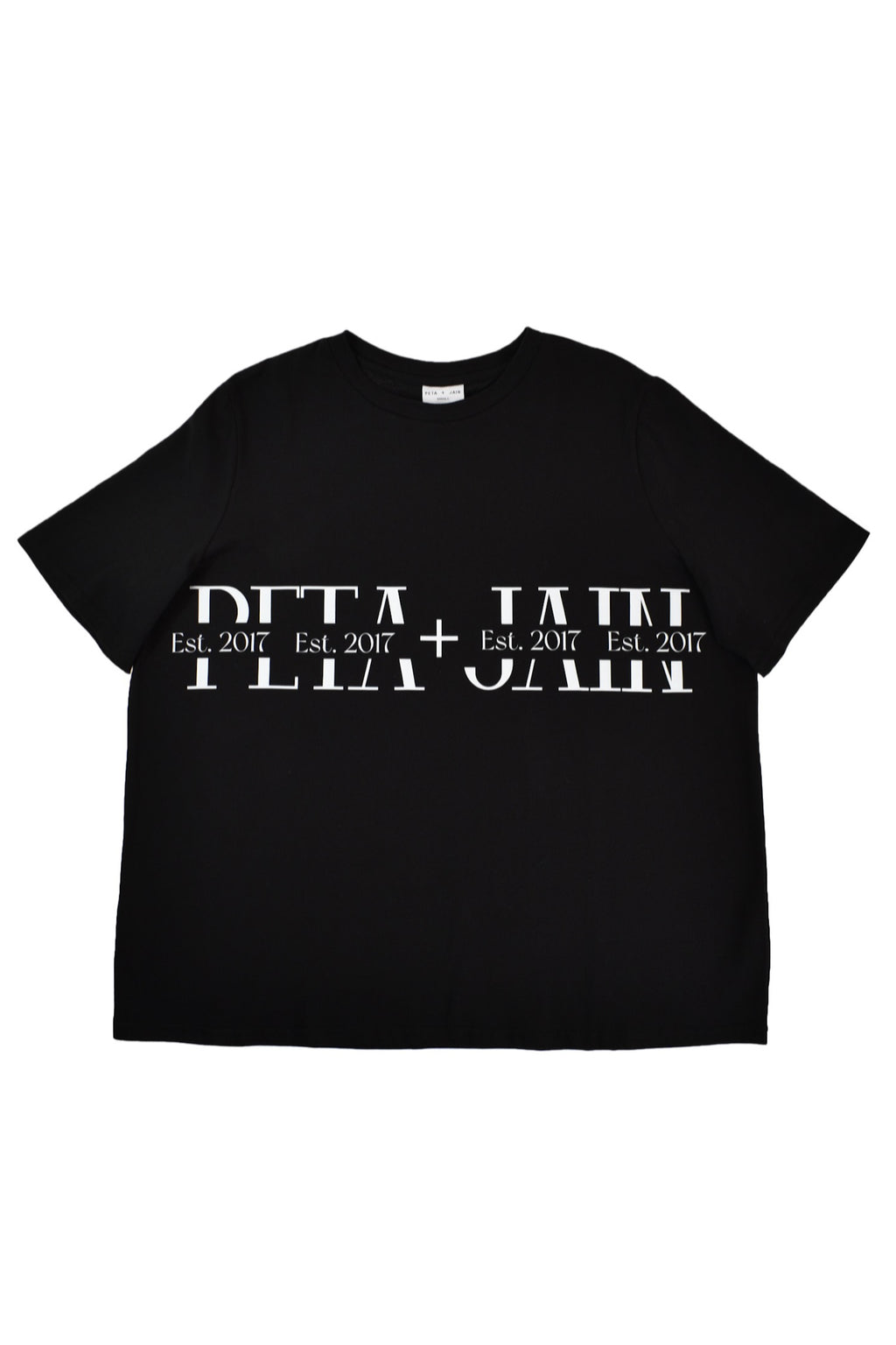 PETA + JAIN Divison Logo Tee - Black