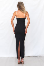 Inaya Maxi Dress - Black