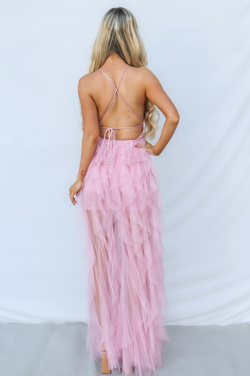Jacinda Maxi Dress - Blush