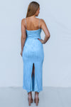 Jill Maxi Dress - Baby Blue