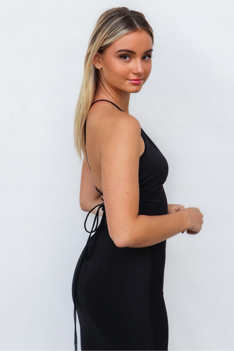 Joan Maxi Dress - Black