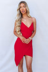 Jordyn Bodycon Dress - Red