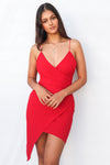 Jordyn Bodycon Dress - Red