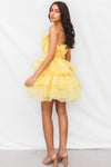 Kai Mini Dress - Yellow