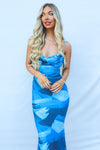 Kavita Maxi Dress - Blue Multi
