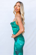 Kavita Maxi Dress - Green Multi