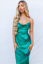 Kavita Maxi Dress - Green Multi