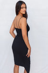 Kylie Bodycon Dress - Black