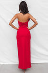 Lacey Maxi Dress - Red