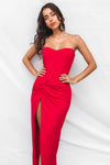 Lacey Maxi Dress - Red