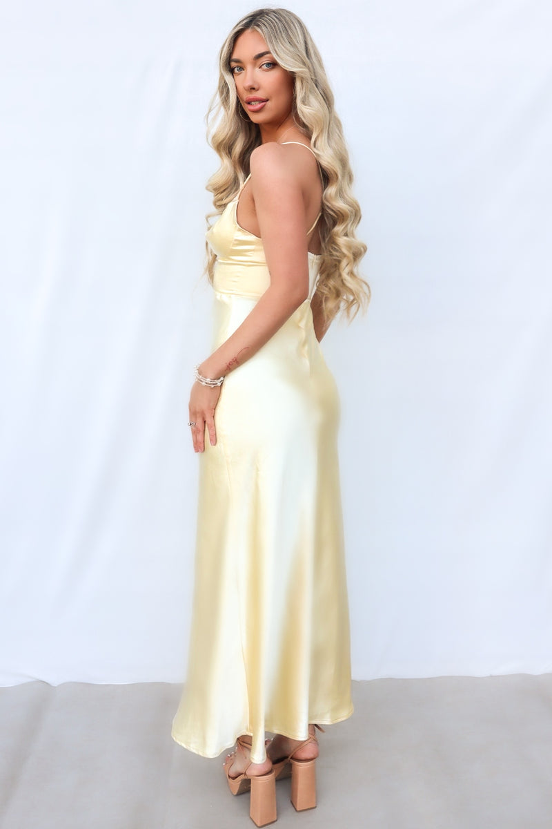 Loreta Maxi Dress - Yellow