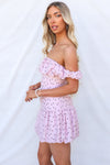 Maisey Mini Dress - Pink