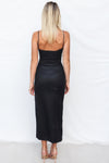 Maliyah Maxi Dress - Black Glitter