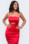 Moana Maxi Dress - Red